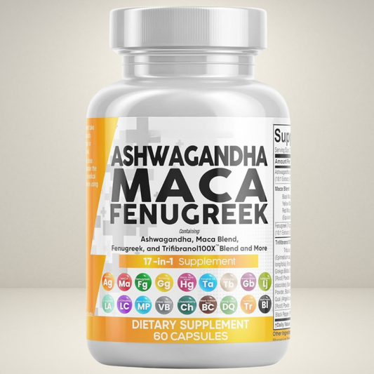 Ashwagandha, Maca & Fenugreek Capsules