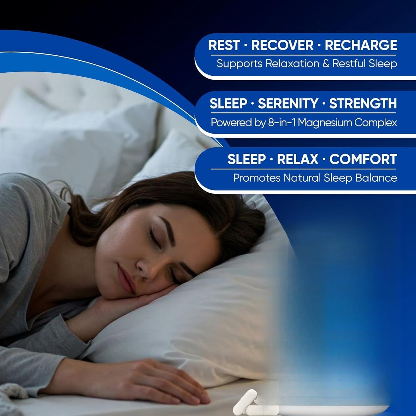 Magnesium Complex | 8 Essential Magnesium Supplements in Capsules