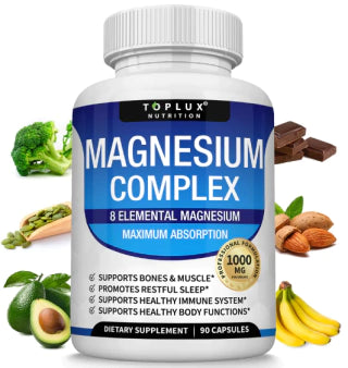 Magnesium Complex | 8 Essential Magnesium Supplements in Capsules