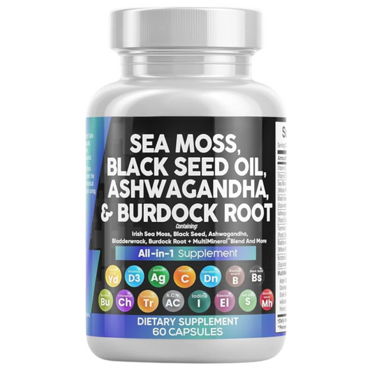Sea Moss Black Seed Capsules