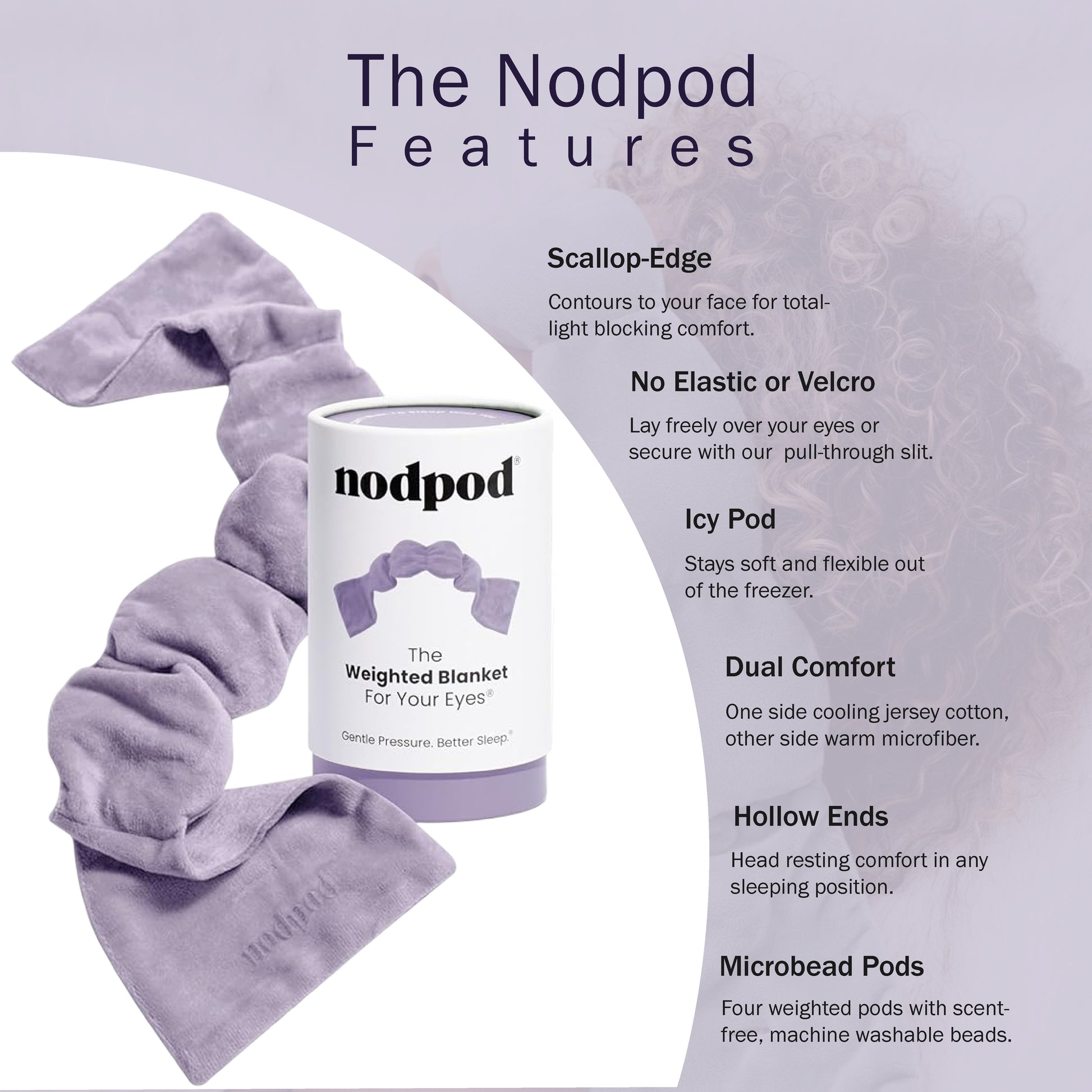 Nodpod | Weighted Sleep Mask