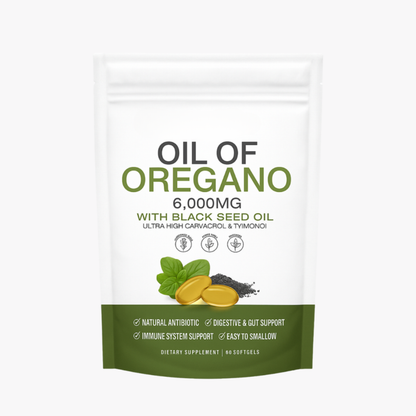 Oregano & Black Cumin Oil Capsules | Everyday Supplement