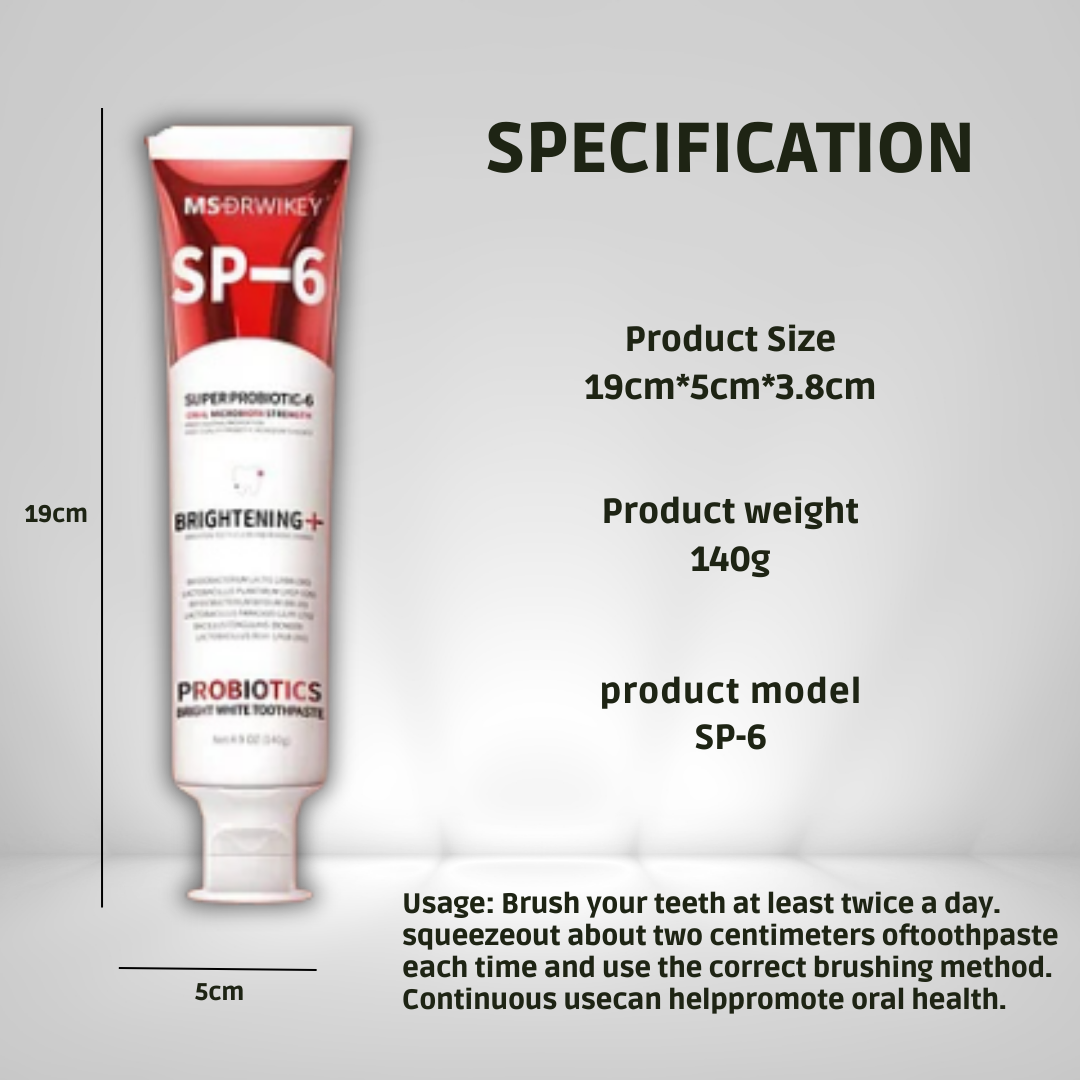Brightenning | SP-6 Probiotic Toothpaste