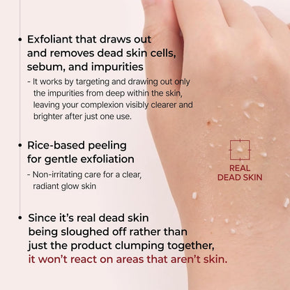 Dr. Melaxin Peel Shot Glow | Rice Exfoliating Facial Ampoule