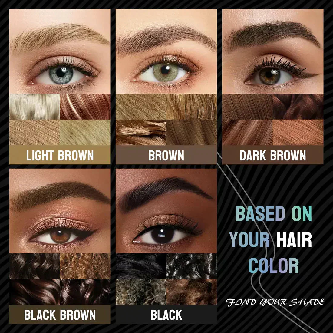 BrowMaster 3D™ | Dual-Ended Eyebrow Pencil