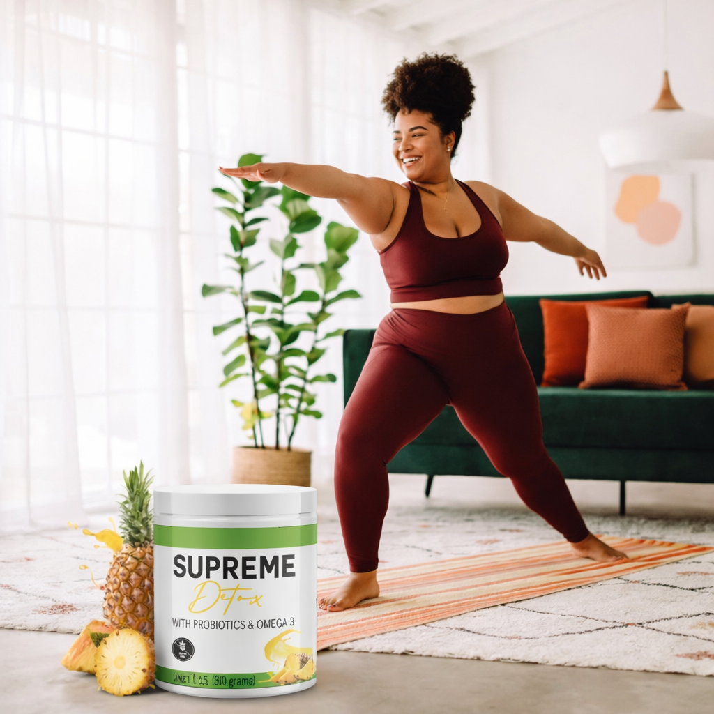 Supreme Detox | Supplement with Natural Fibre Powder in Pineapple Flavour