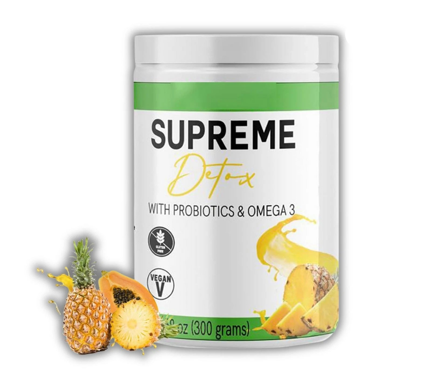 Supreme Detox | Supplement with Natural Fibre Powder in Pineapple Flavour