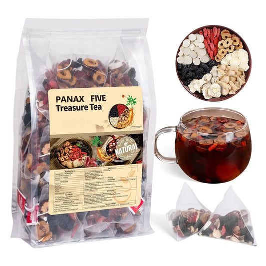 Panax Five Treasure Tea | Natural Herbal Infusion